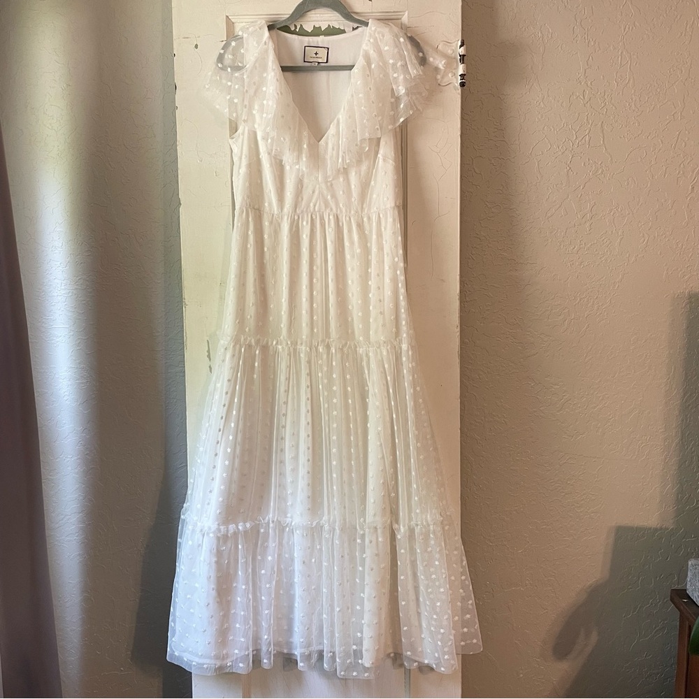 Tuckernuck, Blanc Giselle Tulle Gown, Medium - Picture 3 of 13